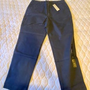 Banana Republic Slim Flat Front Chino NWT